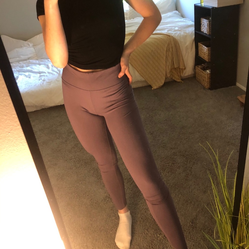 leggings purple